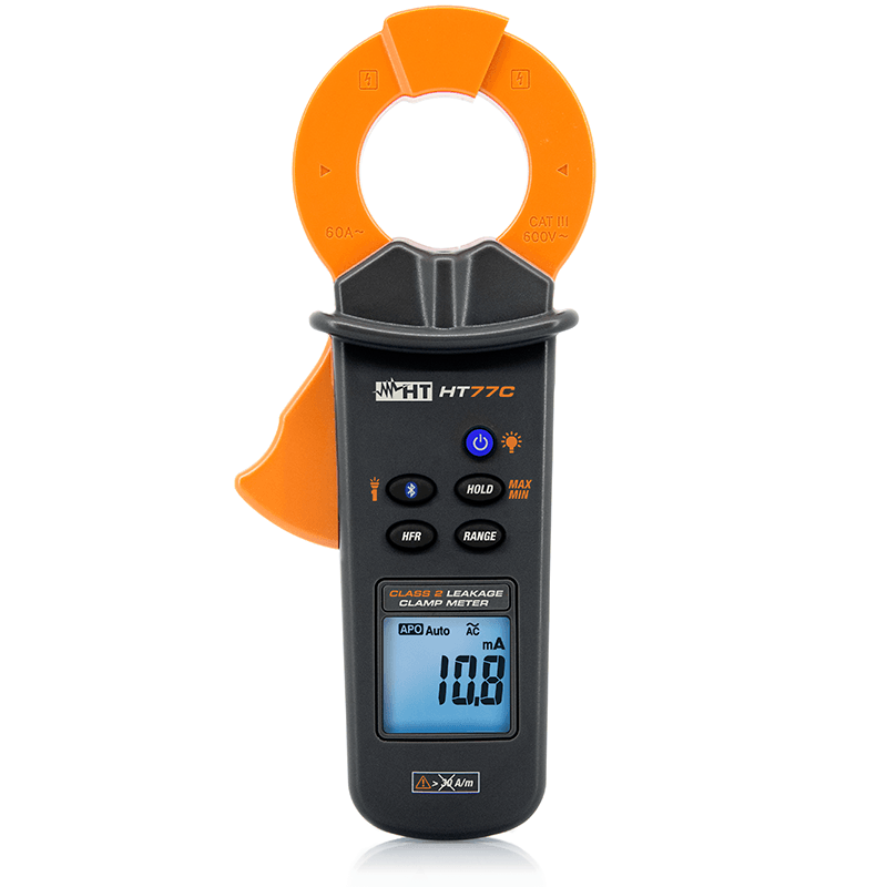 HT77C · Pinza de fugas TRMS con Bluetooth