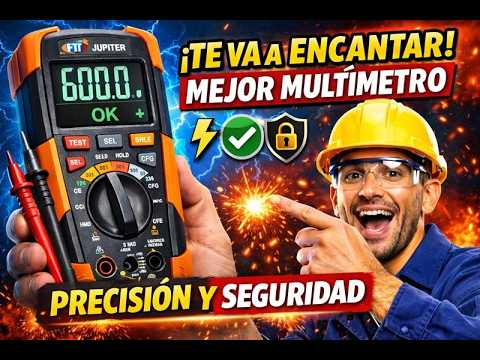 JUPITER: Multímetro de Seguridad con medición de aislamiento y lazo